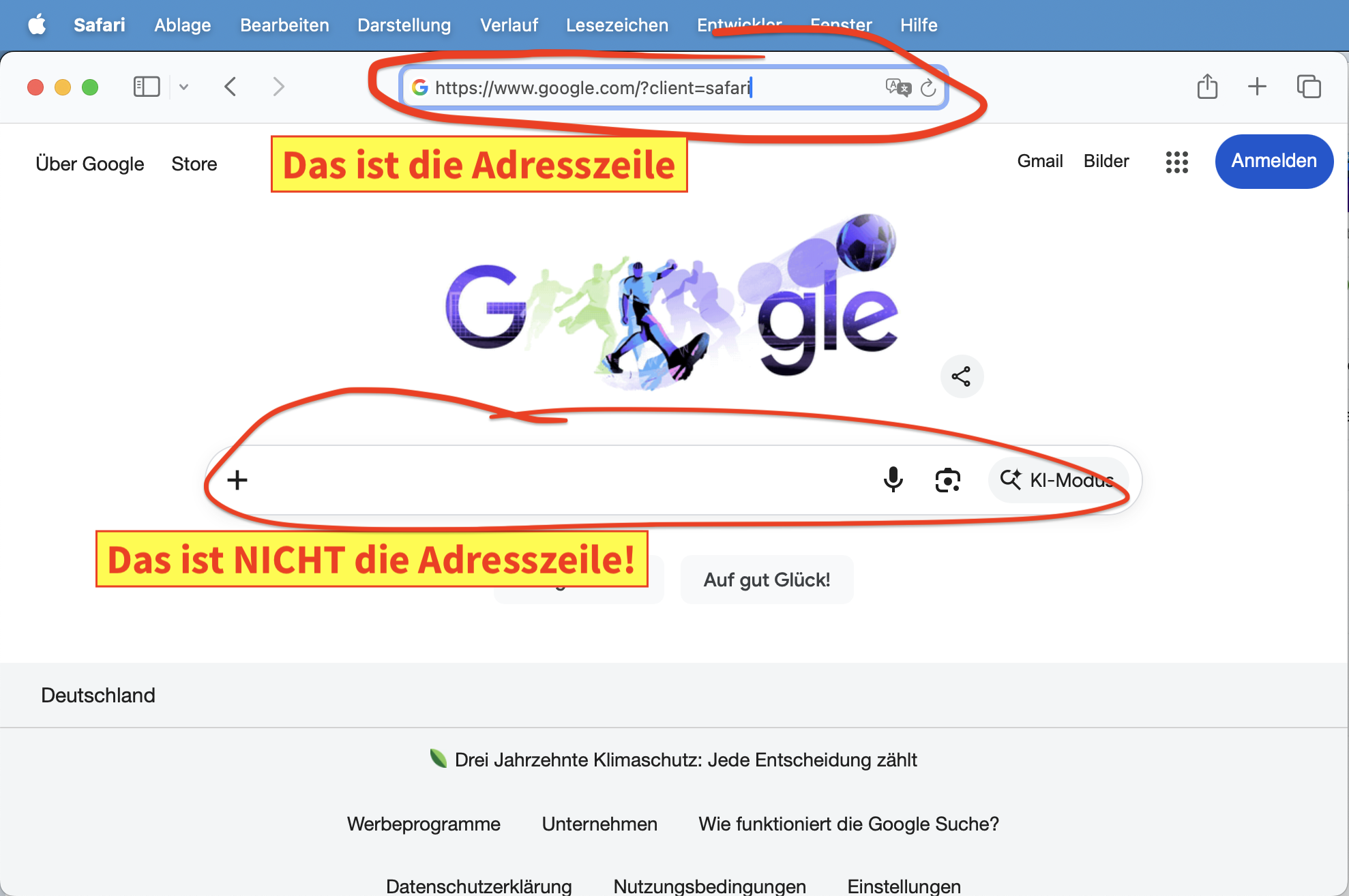 Abbildung: macOS Safari